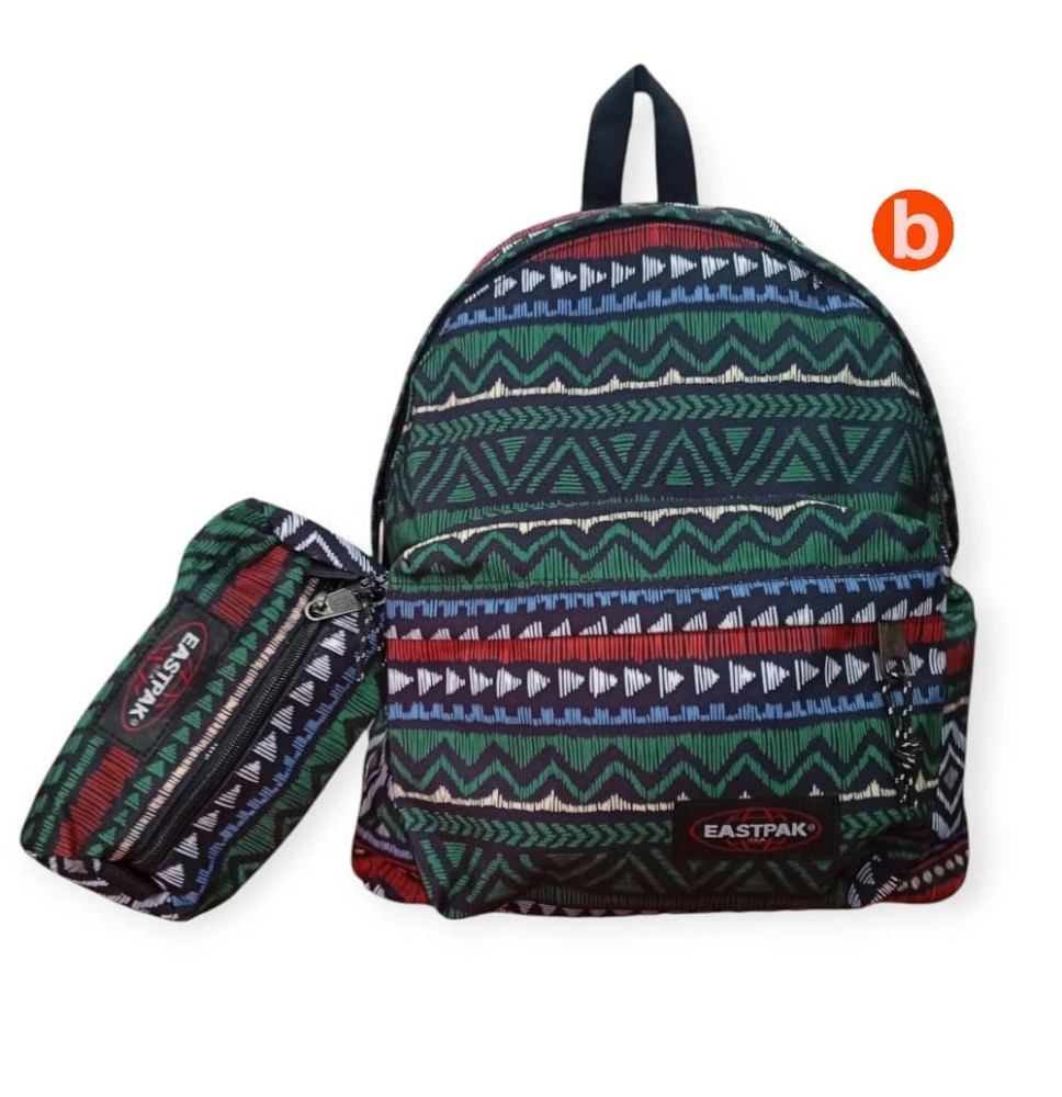Sac à Dos Scolaire East Pak - Motif Africain