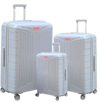 🧳 3 Valises Incassables en Silicone – Collection Bagagici