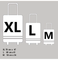 🧳 3 Valises Incassables en Silicone – Collection Bagagici