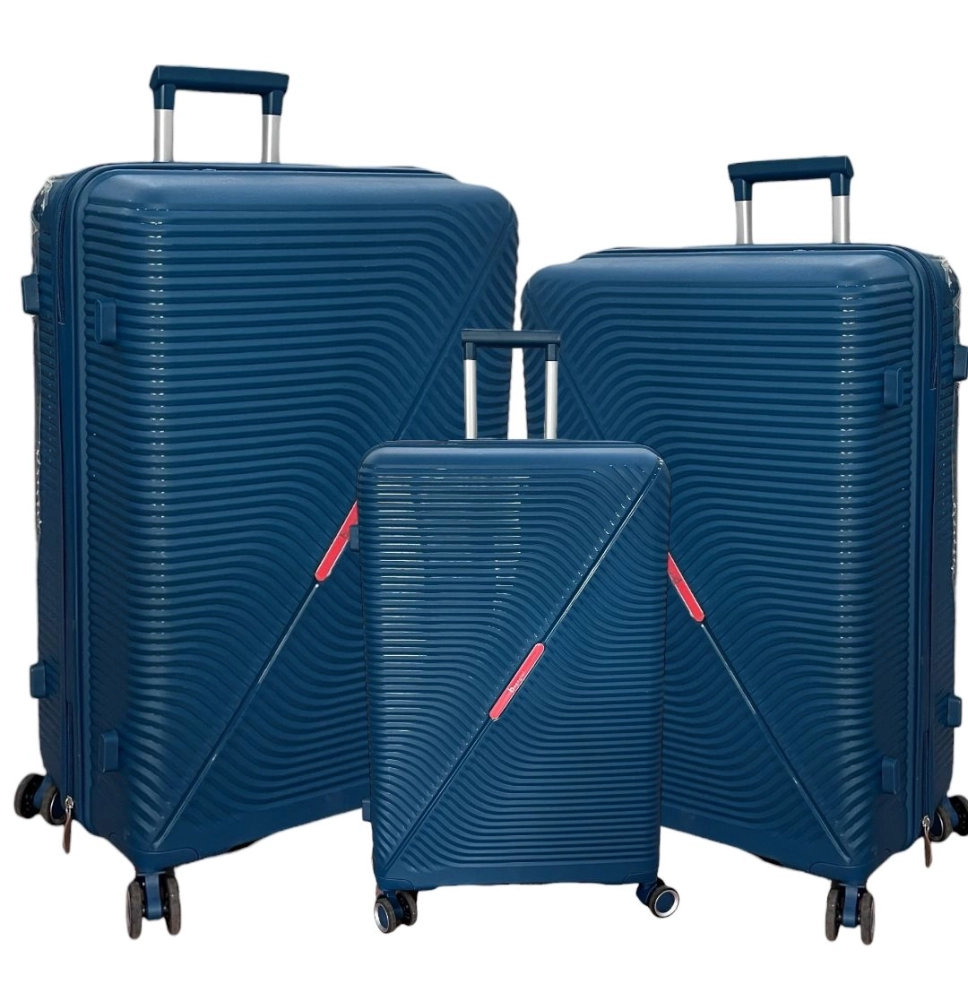 🧳 3 Valises Incassables en Silicone – Collection Bagagici