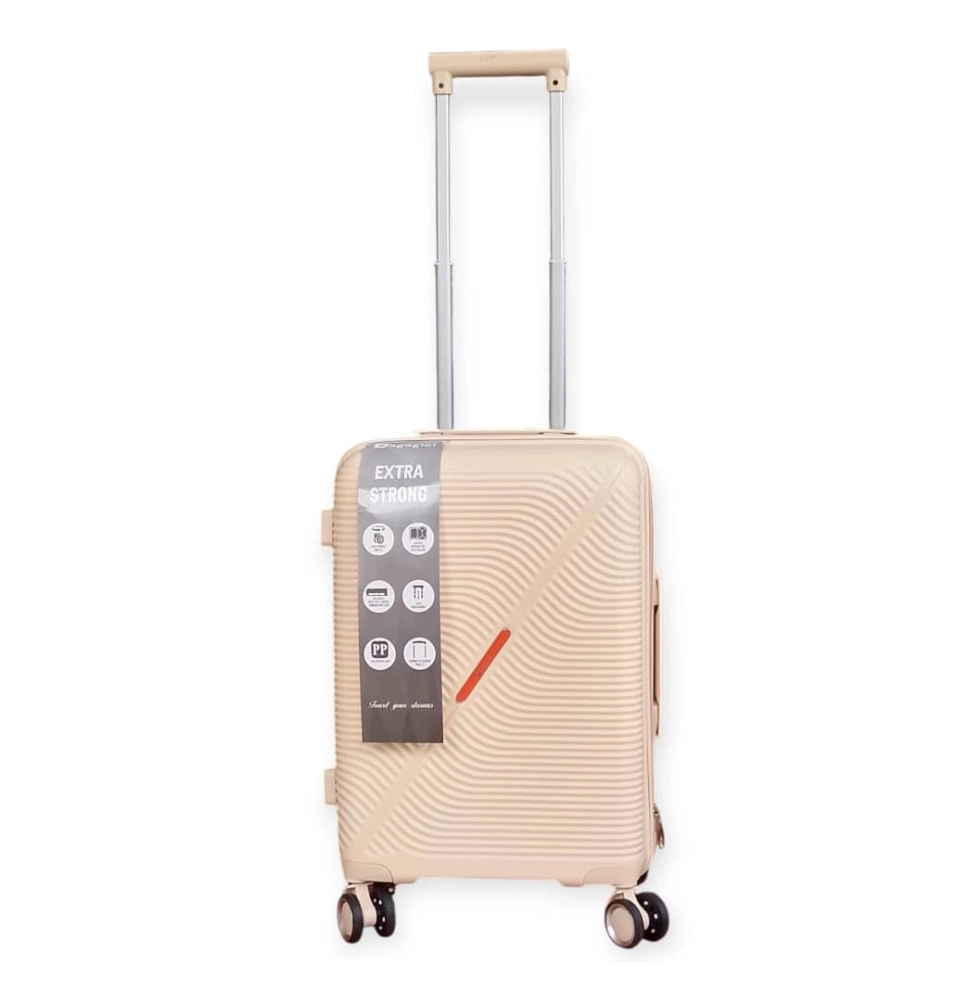 Valise 12kg  Cabine – Silicone Gomme Incassable avec Serrure TSA